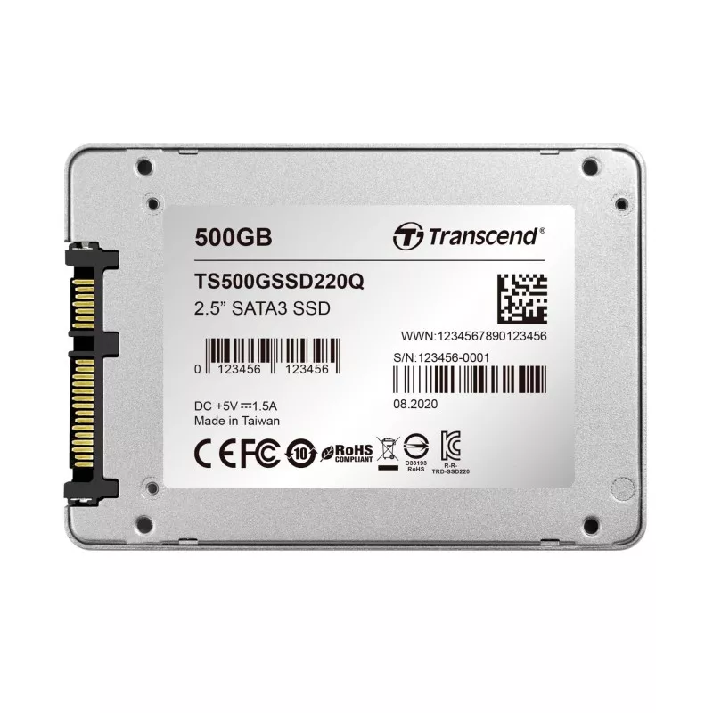 Transcend SSD220Q 2,5      500GB SATA III
