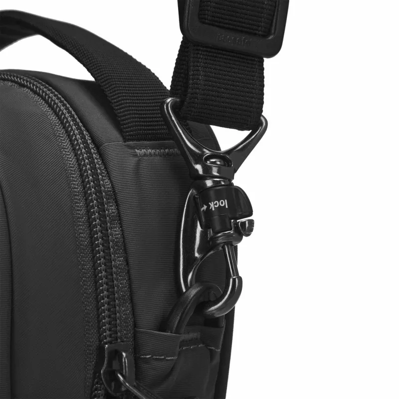 Pacsafe LS100 crossbody ECONYL® black