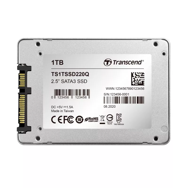 Transcend SSD220Q 2,5        1TB SATA III