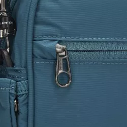 Pacsafe LS200 crossbody ECONYL® turquoise
