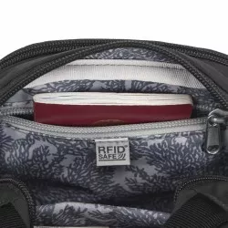 Pacsafe LS100 crossbody ECONYL® black