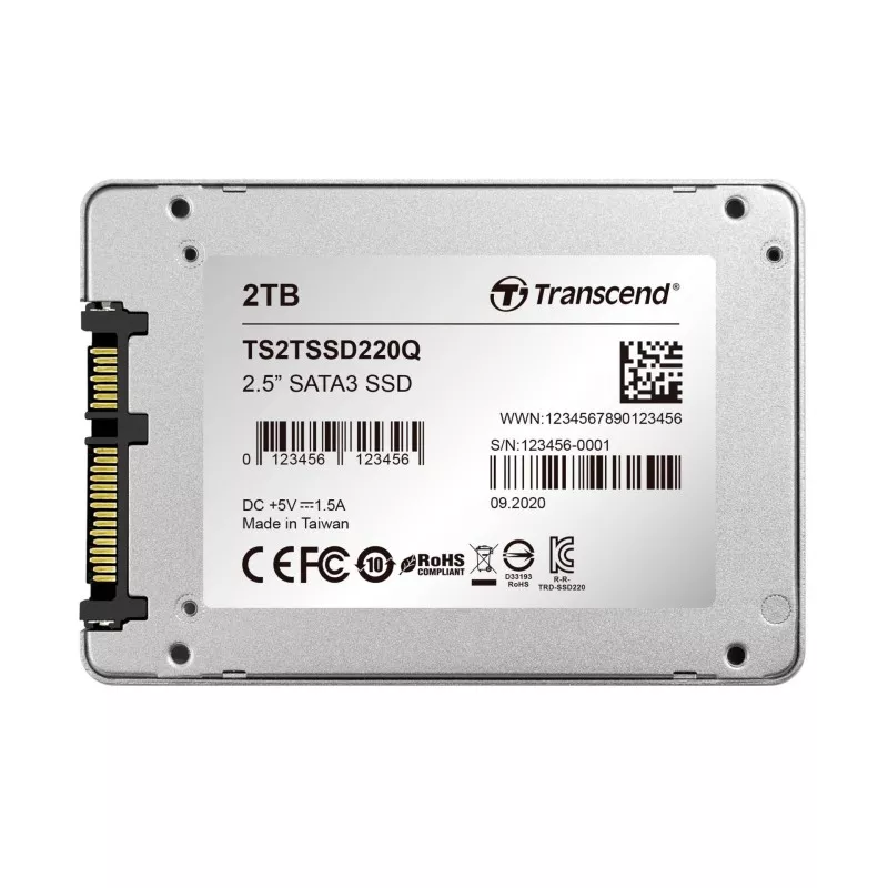Transcend SSD220Q 2,5        2TB SATA III
