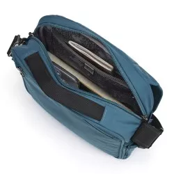 Pacsafe LS200 crossbody ECONYL® turquoise