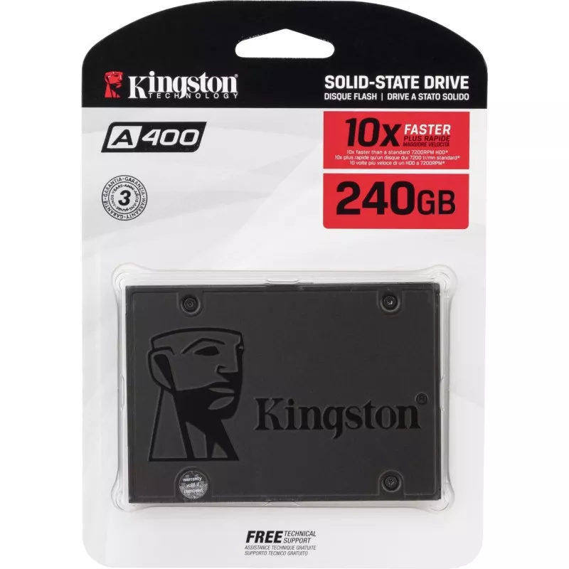 Kingston 2,5  SSD A400     240GB SATA III