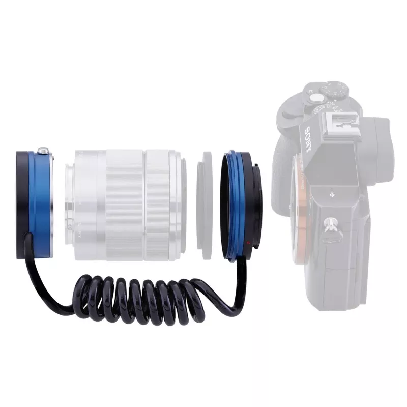 Novoflex autom. pierscien odwrotnego mocowan. Sony E-Mount
