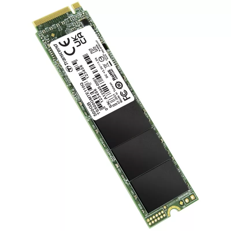 Transcend SSD MTE110Q      500GB NVMe PCIe Gen3 x4