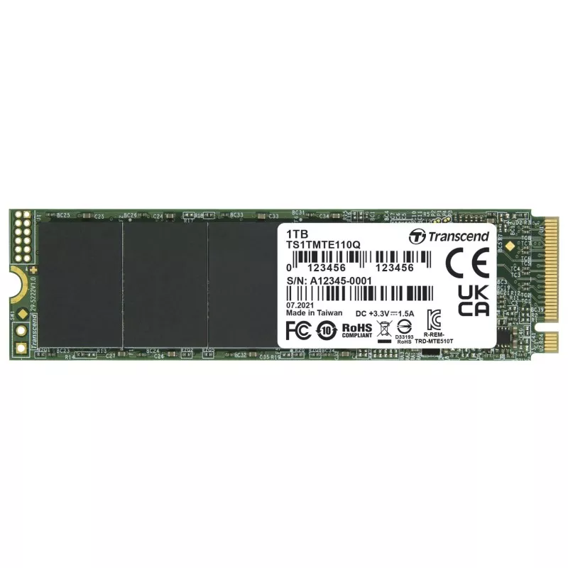 Transcend SSD MTE110Q        1TB NVMe PCIe Gen3 x4
