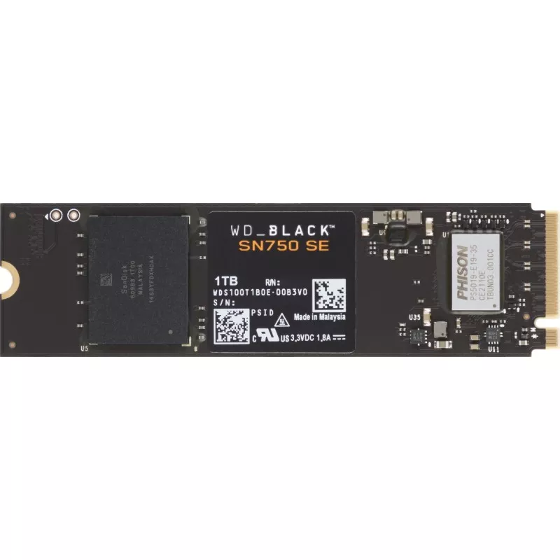 Western Digital Black SSD 1TB SN750 SE NVMe        WDS100T1B0E