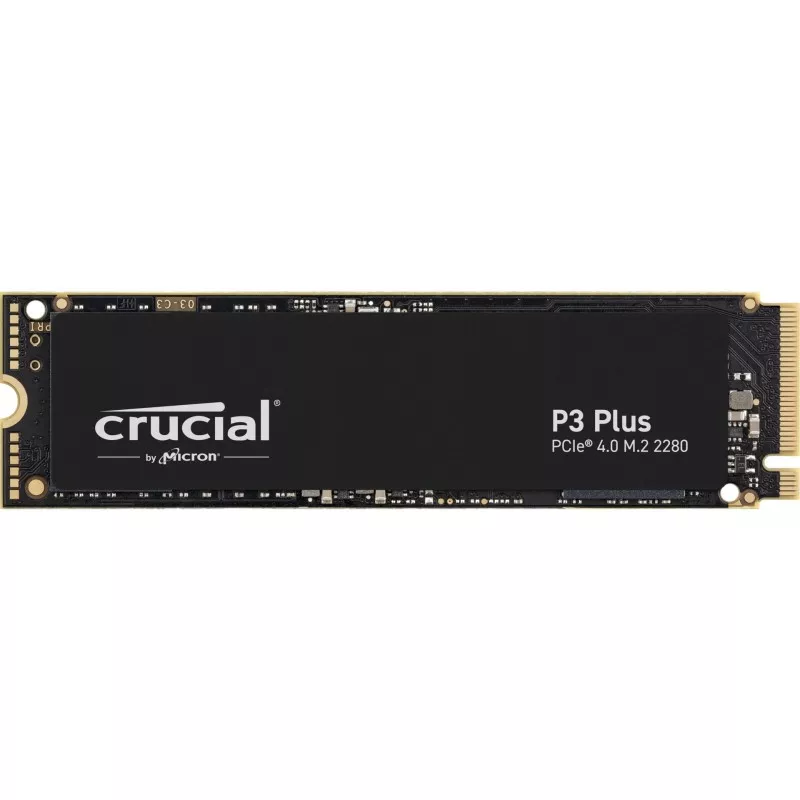 Crucial P3 Plus            500GB NVMe PCIe M.2 SSD