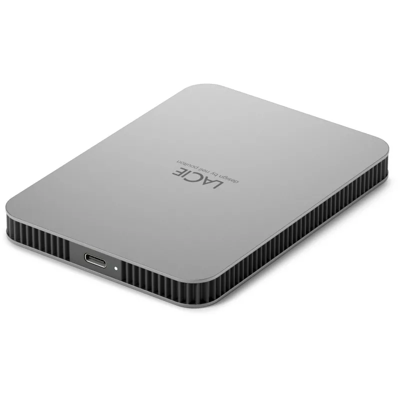 LaCie Mobile Drive           2TB Moon Silver USB 3.2 Type C