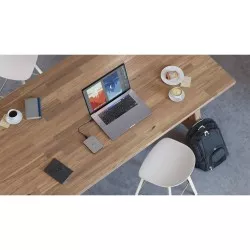 LaCie Mobile Drive           2TB Moon Silver USB 3.2 Type C