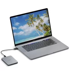 LaCie Mobile Drive           2TB Moon Silver USB 3.2 Type C