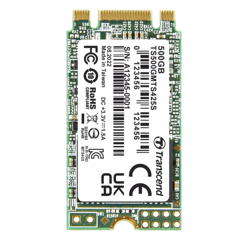Transcend SSD MTS425S      500GB M.2 SATA III