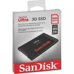 SanDisk SSD Ultra 3D       500GB R/W 560/530 MBs SDSSDH3-500G-G26