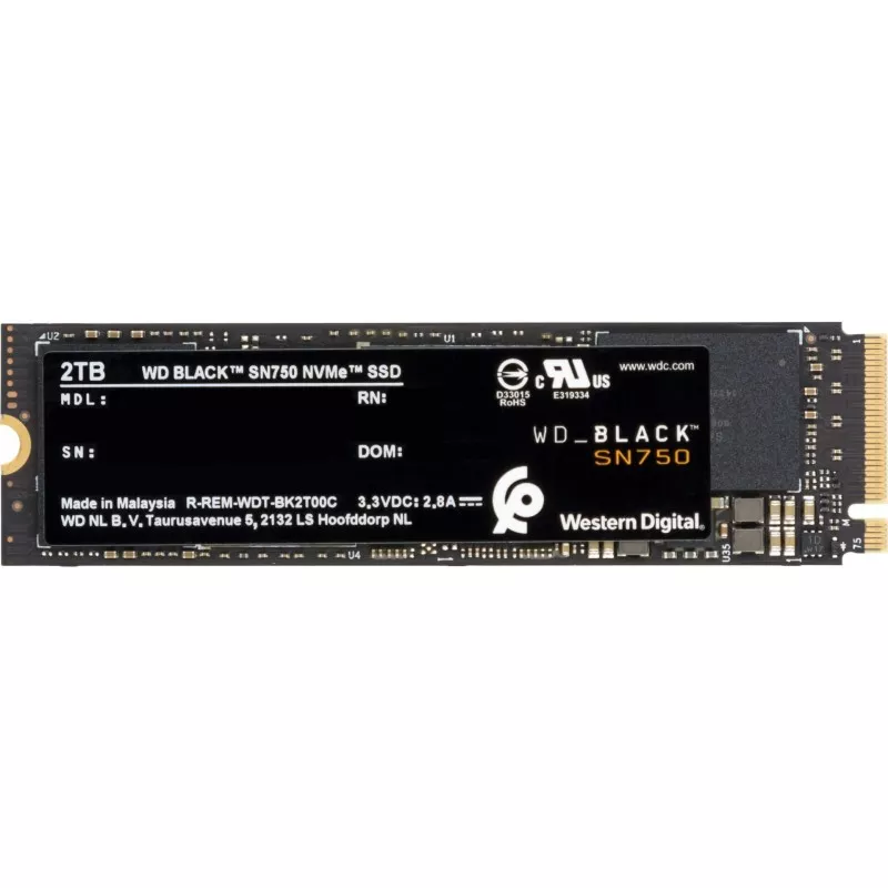Western Digital Black SSD    2TB SN750 SE NVMe        WDS200T3X0C