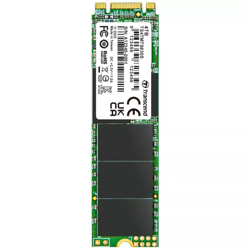 Transcend SSD MTS830S        4TB M.2 SATA III