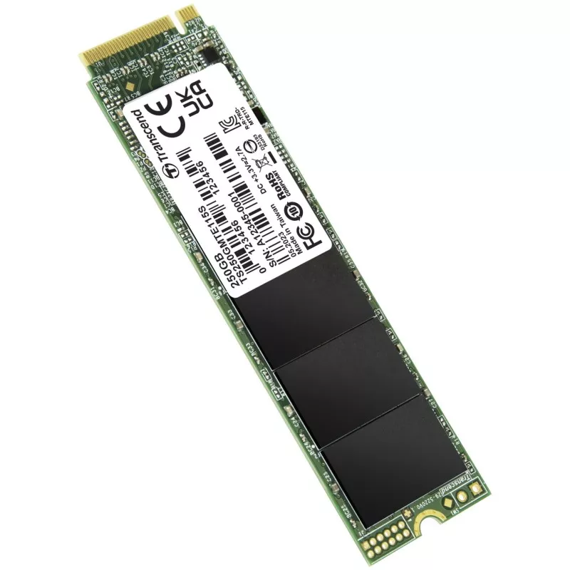 Transcend SSD MTE115S      250GB NVMe PCIe Gen3 x4
