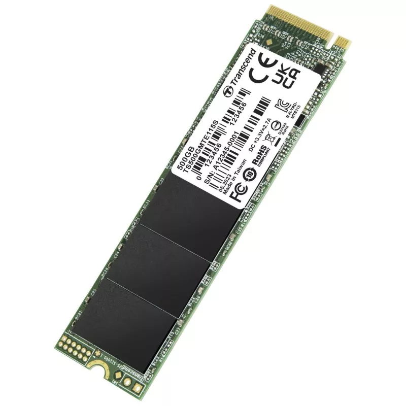 Transcend SSD MTE115S      500GB NVMe PCIe Gen3 x4