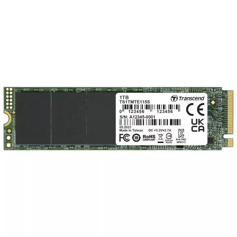 Transcend SSD MTE115S        1TB NVMe PCIe Gen3 x4