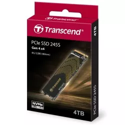 Transcend SSD MTE245S        4TB NVMe PCIe Gen4x4 3D TLC