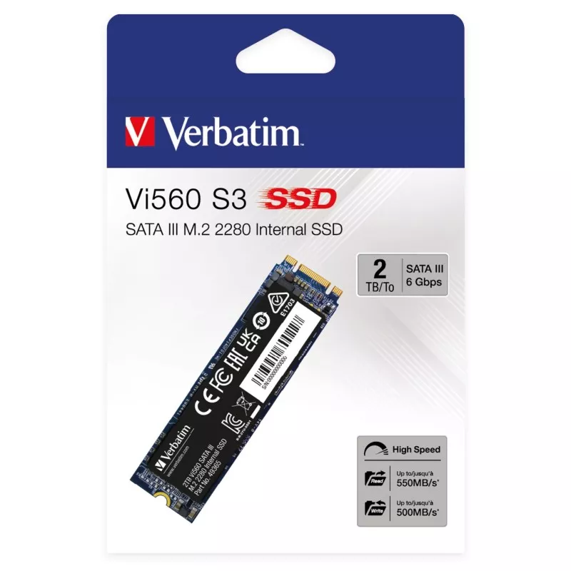 Verbatim Vi560 S3 M.2 SSD    2TB 49365