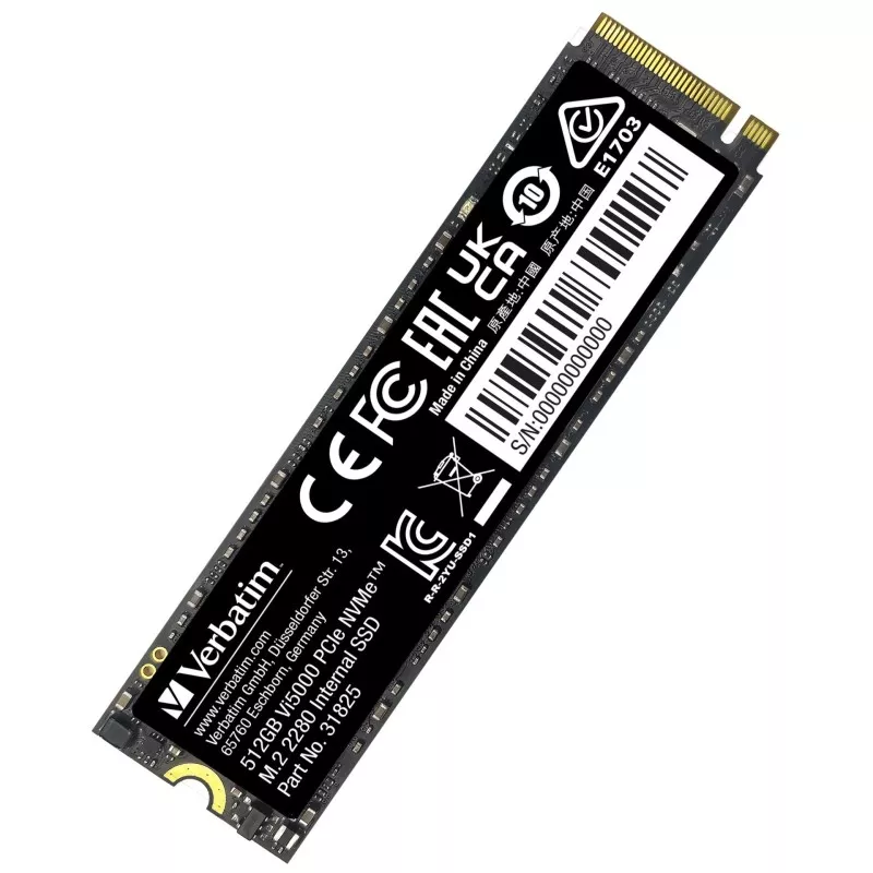 Verbatim Vi5000 M.2 SSD    512GB PCIe4 NVMe                 31825