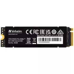 Verbatim Vi7000G M.2 SSD     4TB PCIe NVMe                  49369
