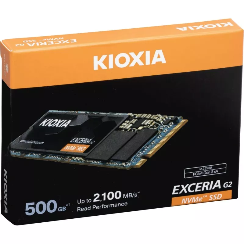 KIOXIA EXCERIA NVME        500GB m.2 2280 Gen3 x4