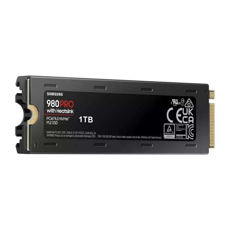 Samsung SSD 980 PRO          1TB MZ-V8P1T0CW NVMe M.2 Heatsink
