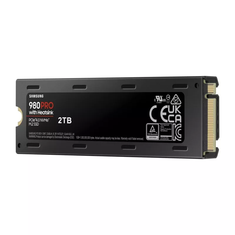 Samsung SSD 980 PRO          2TB MZ-V8P2T0CW NVMe M.2 Heatsink