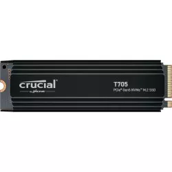 Crucial T705 with heatsink   2TB PCIe Gen5 NVMe M.2 SSD