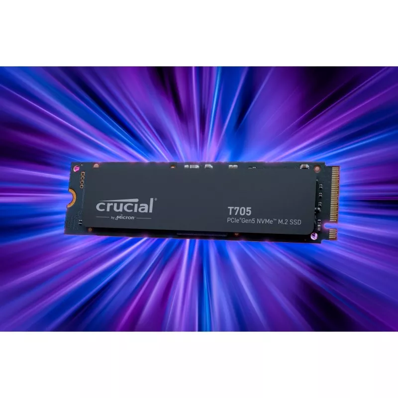 Crucial T705                 2TB PCIe Gen5 NVMe M.2 SSD