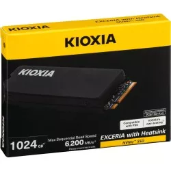 KIOXIA EXCERIA HeatSink NVMe 1TB M.2 2280 PCIe Gen4x4