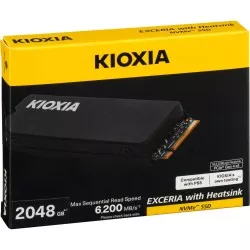 KIOXIA EXCERIA HeatSink NVMe 2TB M.2 2280 PCIe Gen4x4