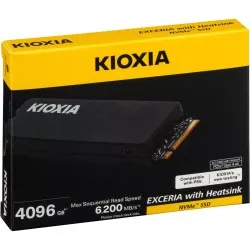 KIOXIA EXCERIA HeatSink NVMe 4TB M.2 2280 PCIe Gen4x4