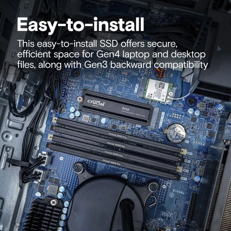 Crucial P310 Gen4 2280 Dysk  1TB NVMe PCIe M.2 SSD