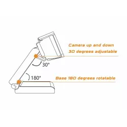 Conceptronic AMDIS06B 2K  Autofokus-Webcam