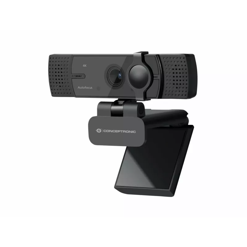 Conceptronic AMDIS08B 4K-UltraHD Weitwinkel-Webcam