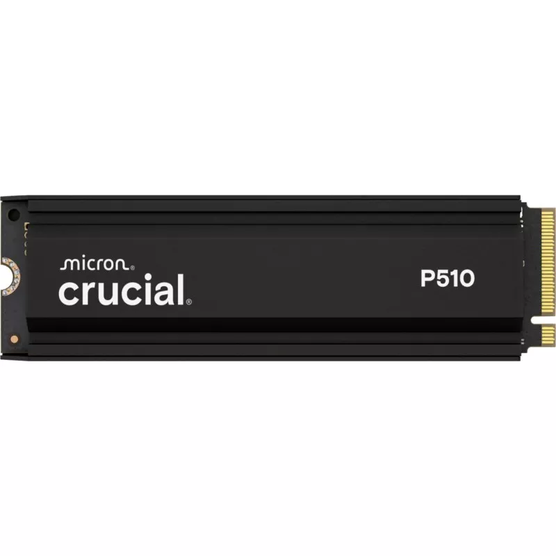 Crucial P510 Gen5 2280       2TB NVMe PCIe M.2 SSD z Heatsink