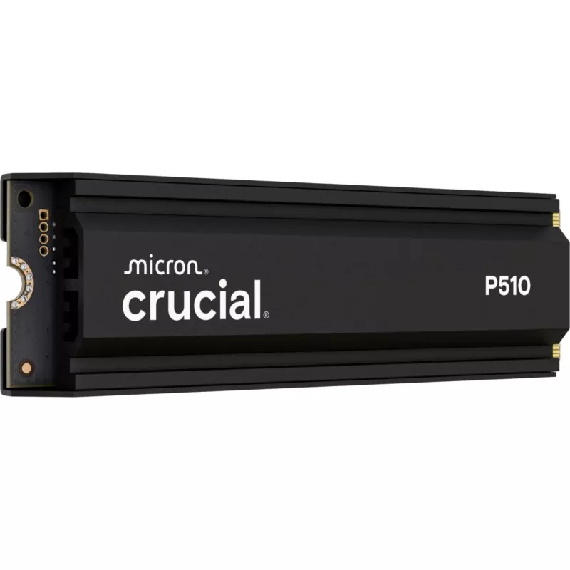 Crucial P510 Gen5 2280       2TB NVMe PCIe M.2 SSD z Heatsink