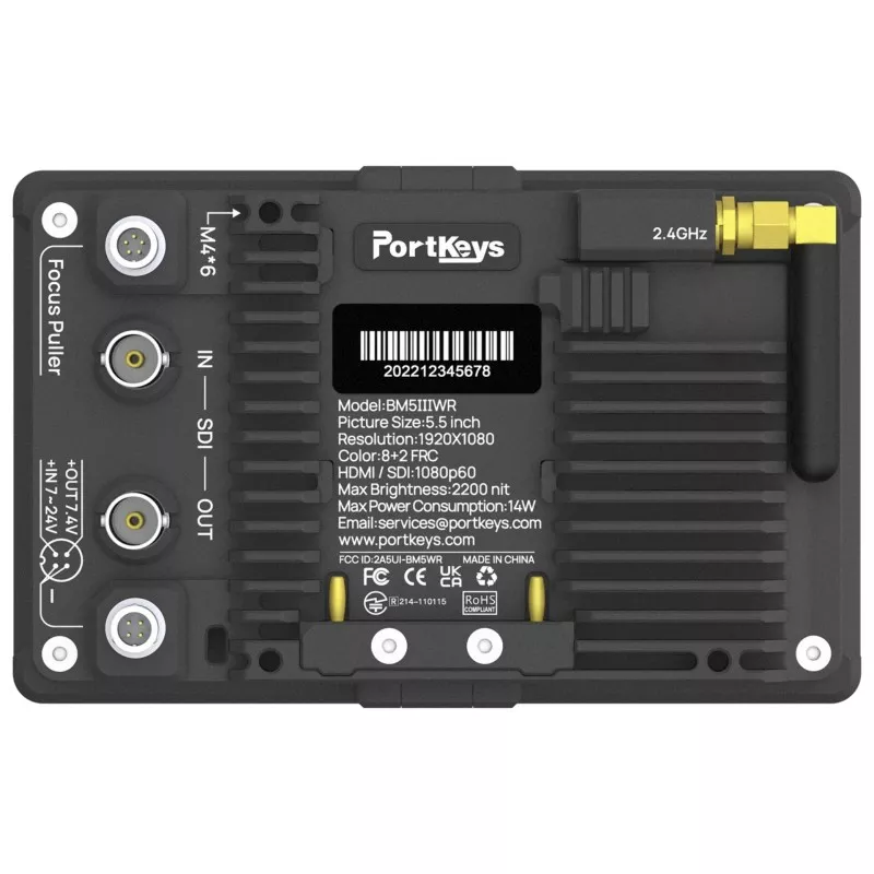 Portkeys BM5 III WR 5.5 Inch WCG On-Camera Monitor