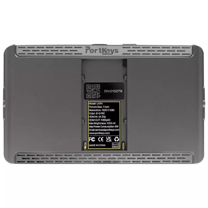 Portkeys LH7H 7 Inch Touchscreen Monitor with 1000 Nits