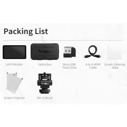 Portkeys LH7P 7 Inch black Touchscreen Monitor