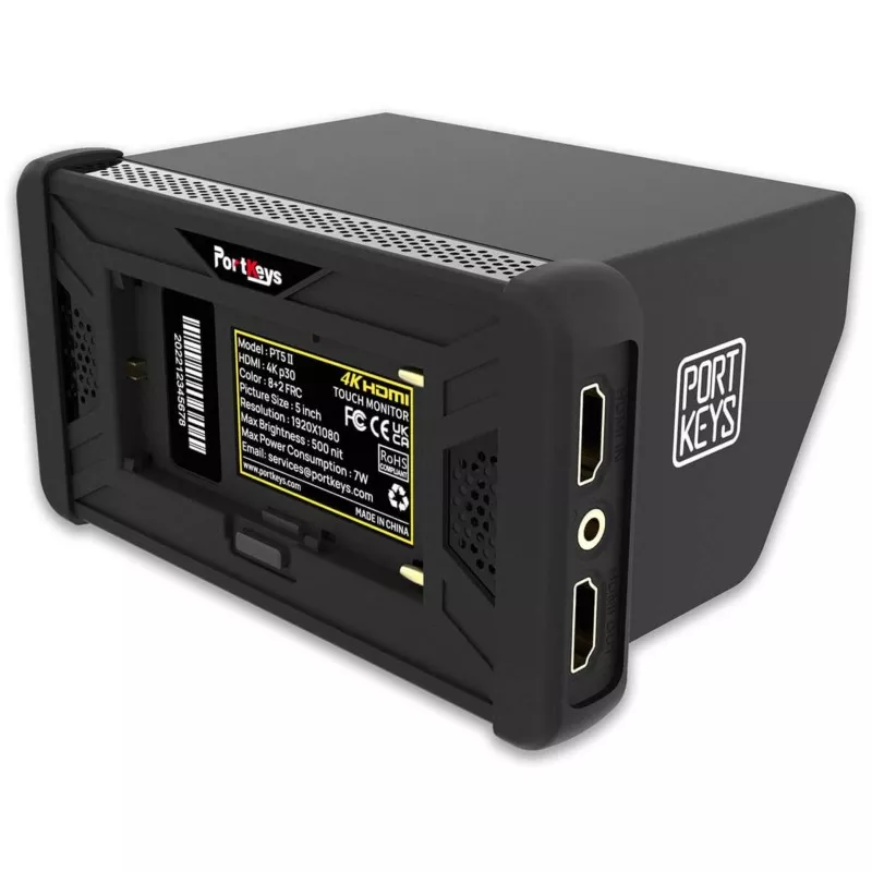 Portkeys PT5 II 5 Inch 4K HDMI Touchscreen Monitor