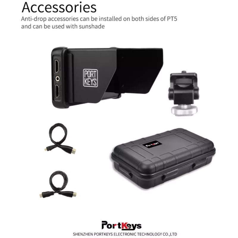 Portkeys PT5 II 5 Inch 4K HDMI Touchscreen Monitor