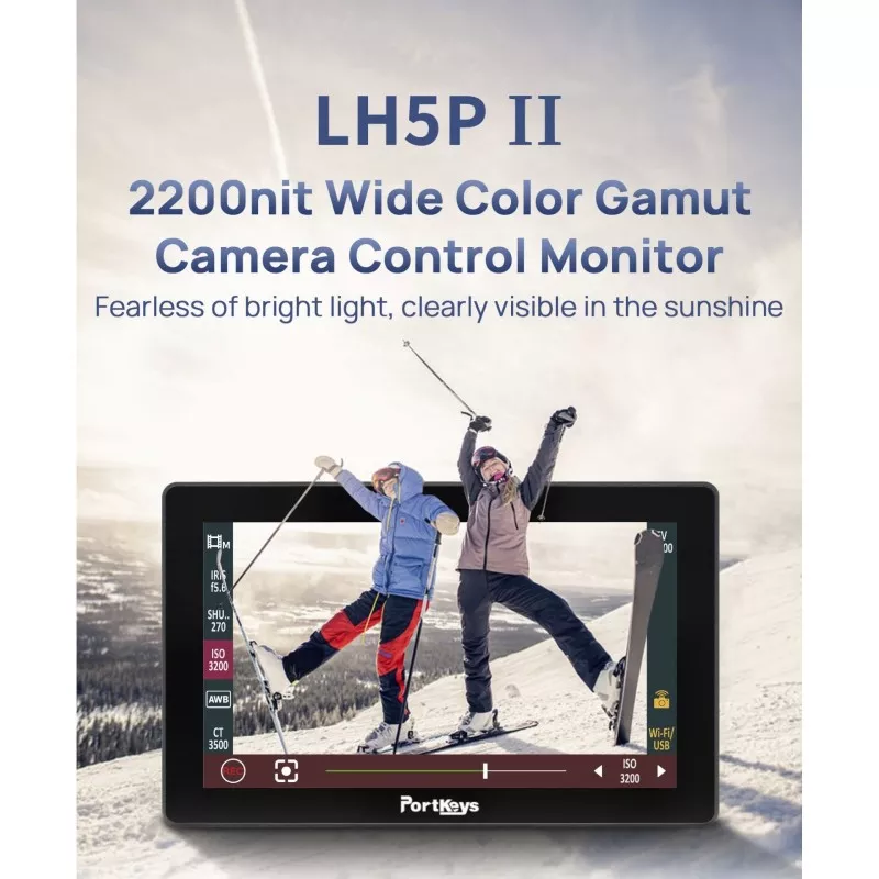 Portkeys LH5P II 5.5 Inch 4K HDMI Touchscreen Monitor