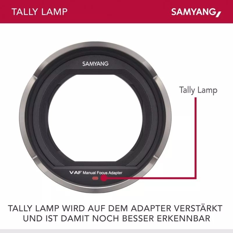 Samyang MF Adapter for V-AF Series