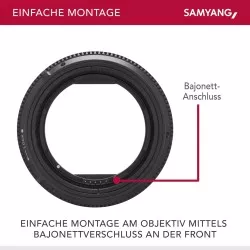 Samyang MF Adapter for V-AF Series