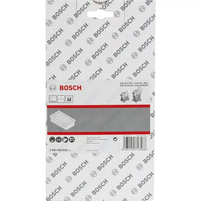 Bosch filtr plaski faldowany celuloza