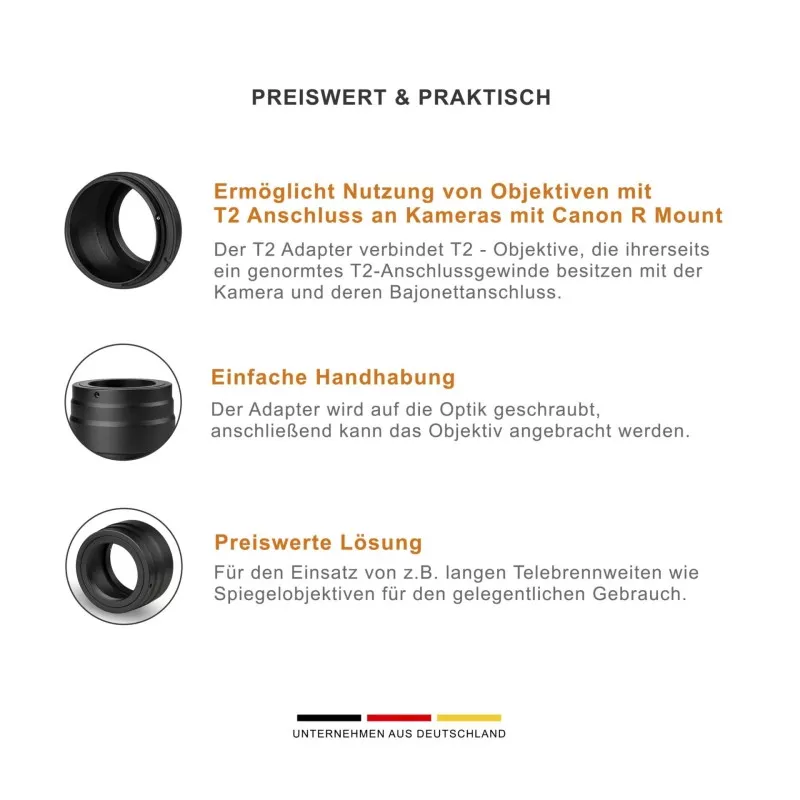 walimex pro T2 Lens to Canon R